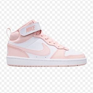 Nike Women’s Mid-Top Sneakers in Pink and White